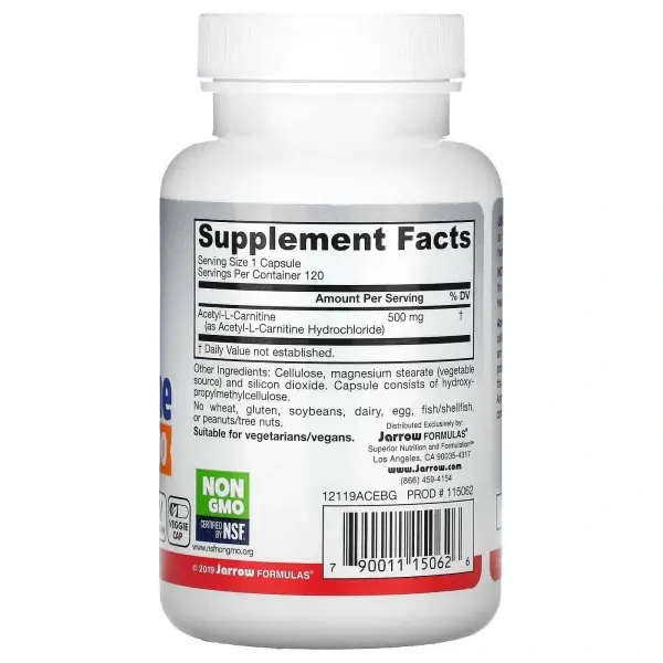 Acetyl L-Carnitine 500 mg